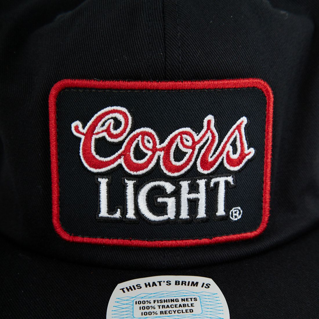 BRIXTON [ブリクストン] Coors LIGHT ギアスナップバックキャップ [11987] BLACK