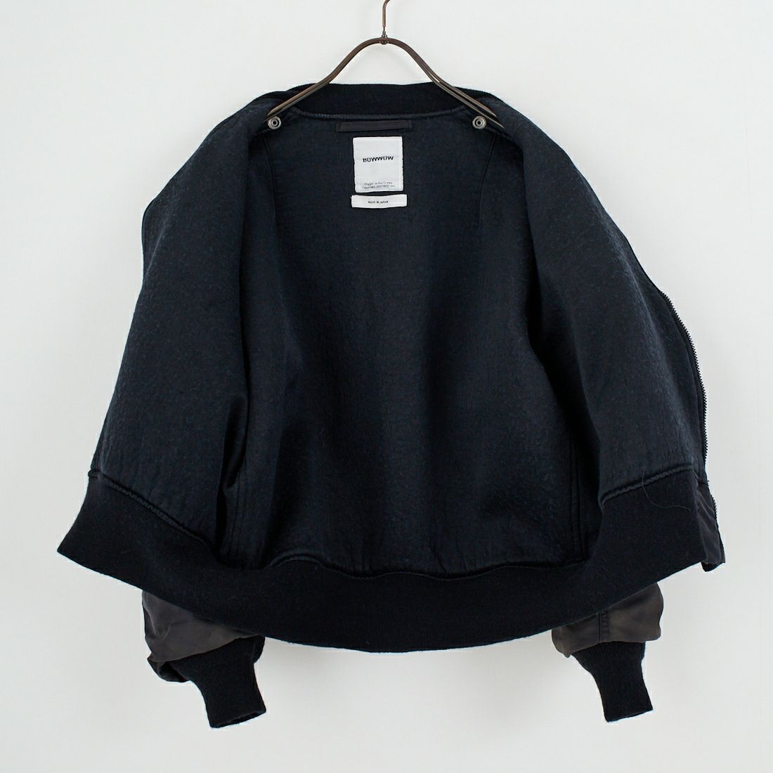 BOW WOW [バウワウ] L-2B エイジドフライトジャケット [BW252-L2FJ] AGED BLACK