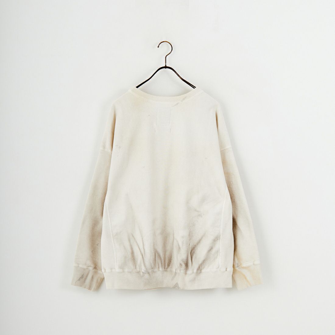 BOW WOW [バウワウ] UNIV.マクラーレン レタリングエイジドスウェット [BW252-UMLS] AGED WHITE