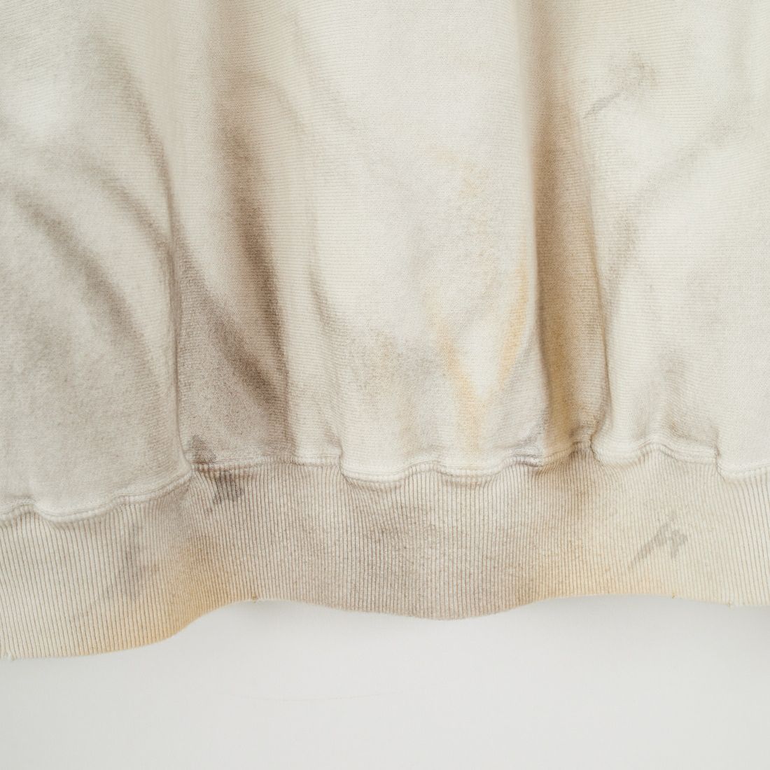 BOW WOW [バウワウ] UNIV.マクラーレン レタリングエイジドスウェット [BW252-UMLS] AGED WHITE