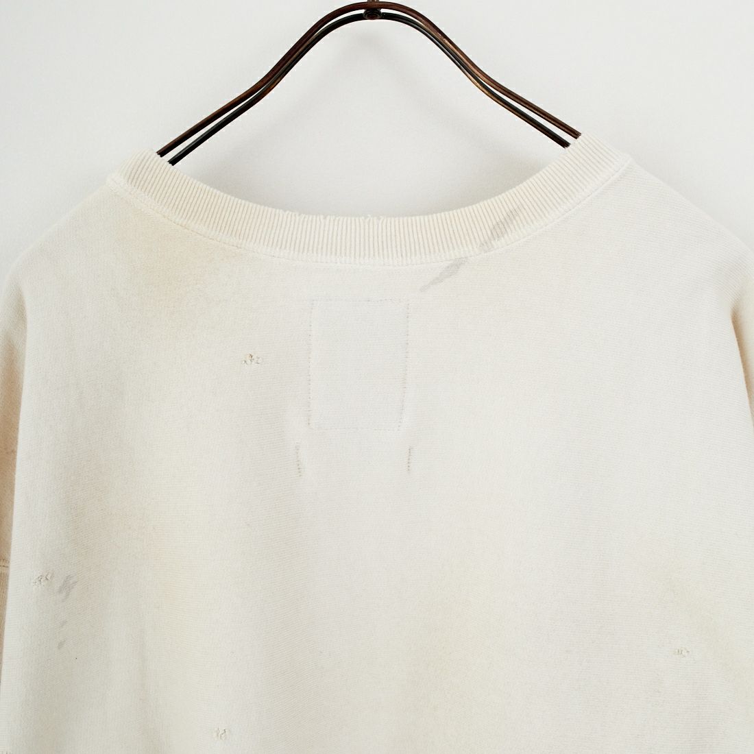 BOW WOW [バウワウ] UNIV.マクラーレン レタリングエイジドスウェット [BW252-UMLS] AGED WHITE