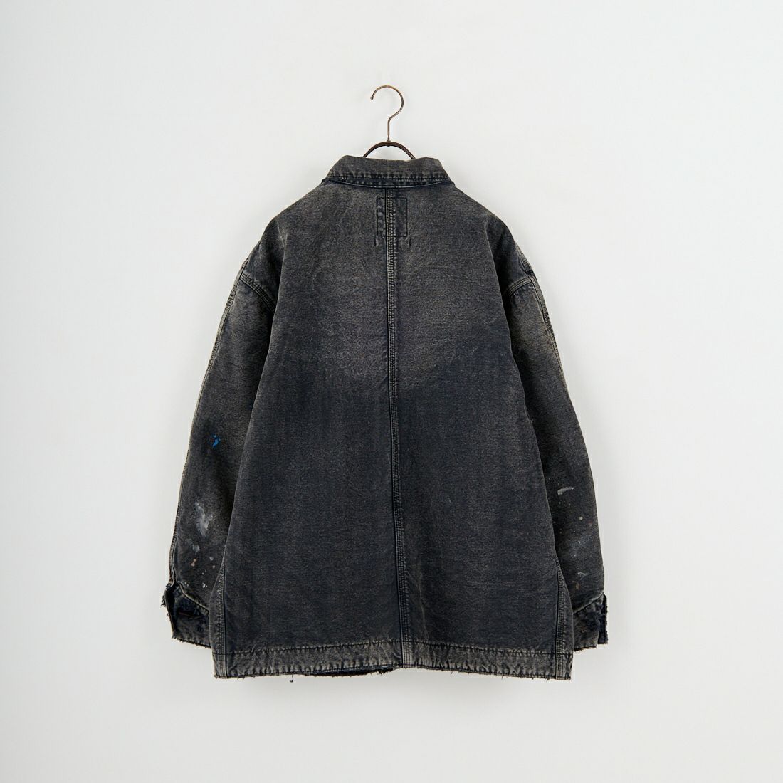 BOW WOW [バウワウ] エイジド ブランケットライナーダックカバーオールジャケット [BW252-DCBL] AGED BLACK