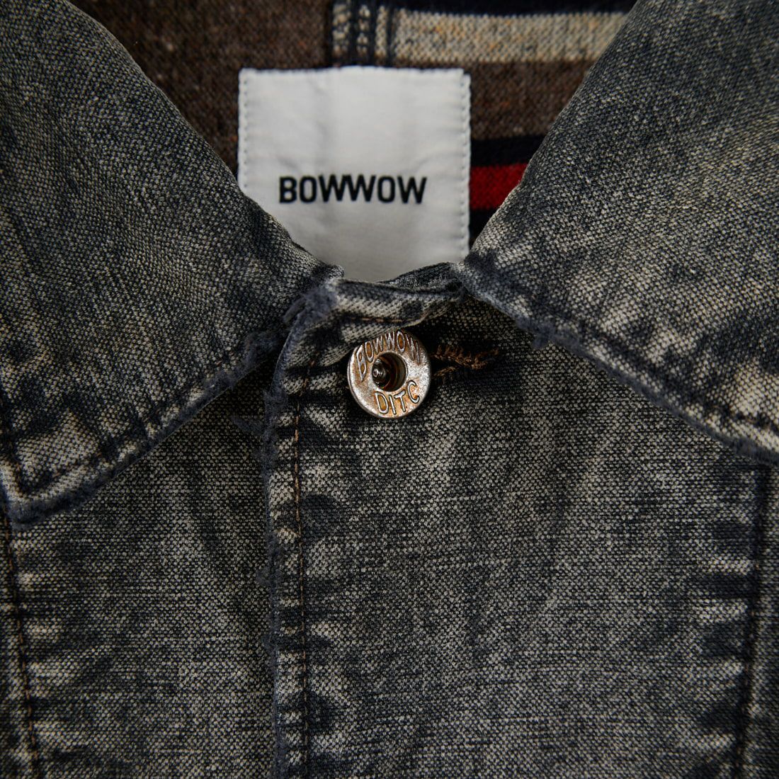 BOW WOW [バウワウ] エイジド ブランケットライナーダックカバーオールジャケット [BW252-DCBL] AGED BLACK