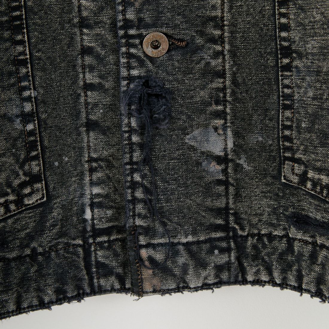 BOW WOW [バウワウ] エイジド ブランケットライナーダックカバーオールジャケット [BW252-DCBL] AGED BLACK