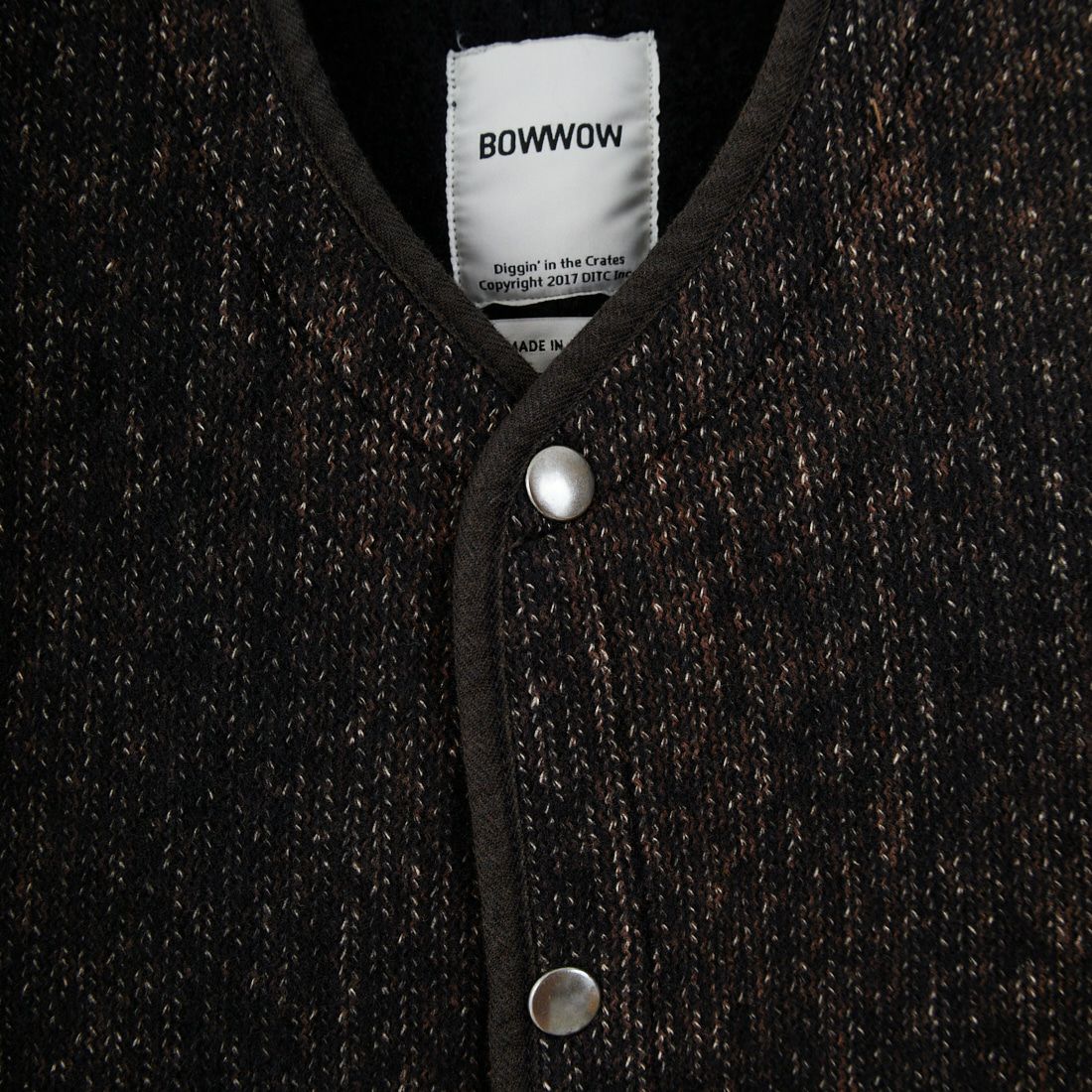 BOW WOW [バウワウ] ビーチクロス エイジドベスト [BW252-BCV] AGED M BLK