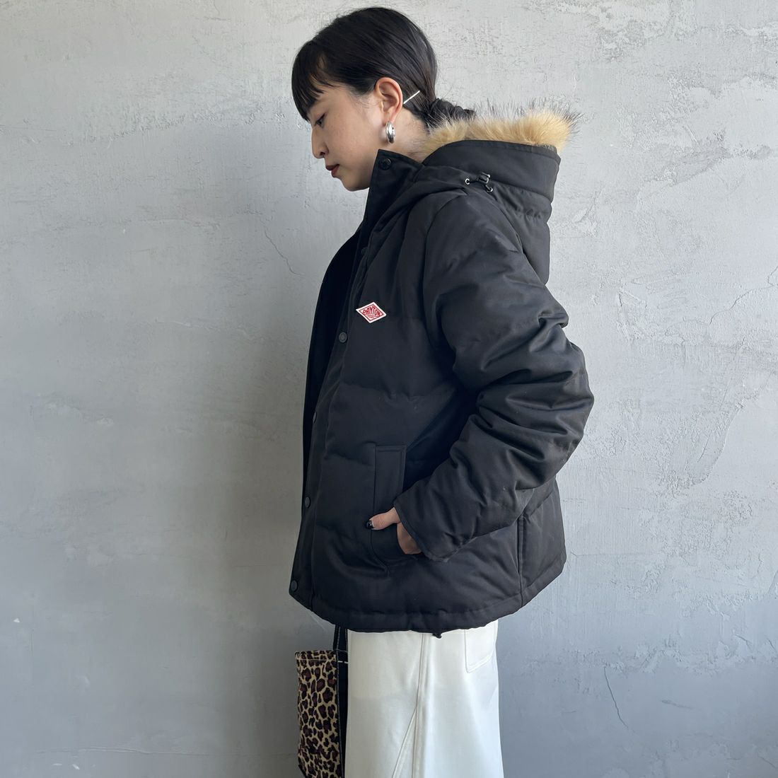 DANTON [ダントン] ショート丈 タッサーダウンジャケット [DT-A0007TPR