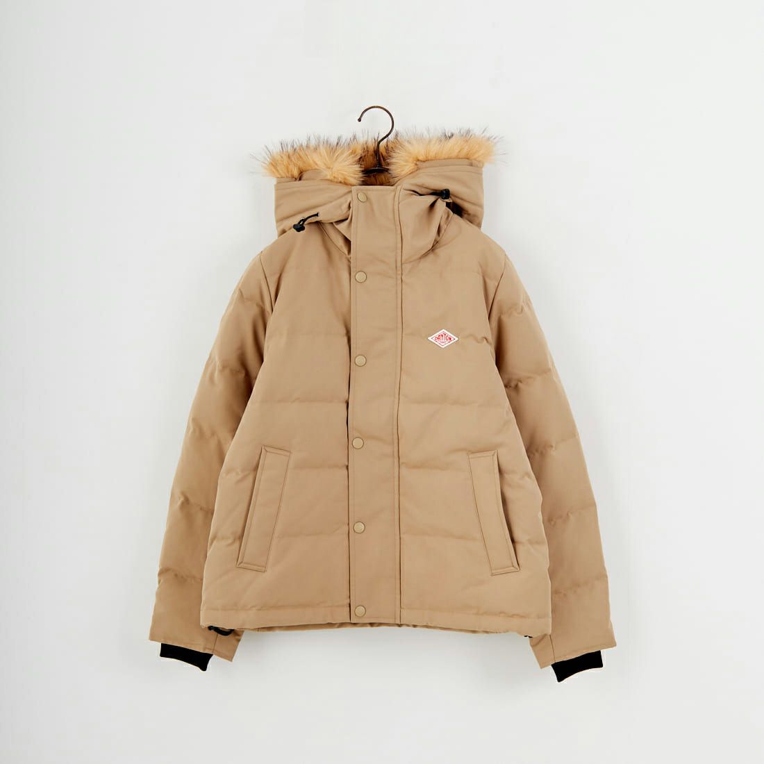 DANTON [ダントン] ショート丈 タッサーダウンジャケット [DT-A0007TPR] LT.BEIGE