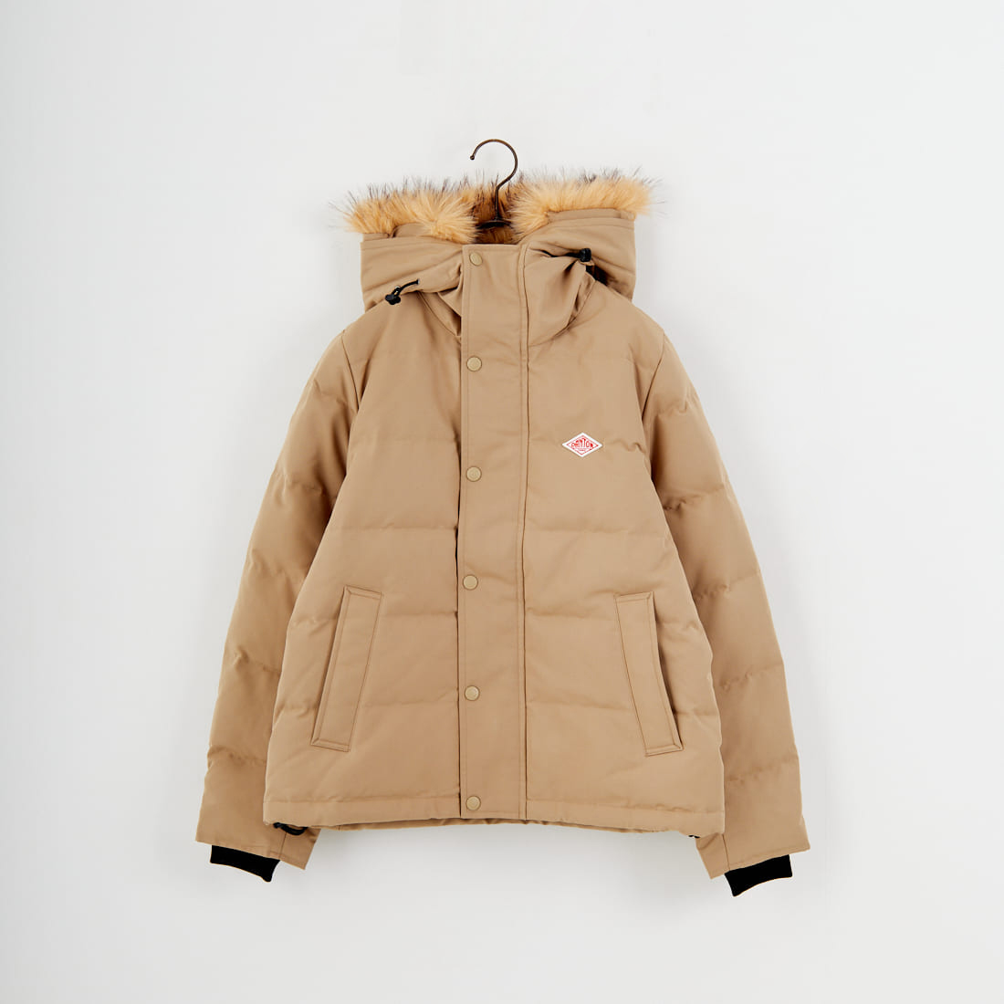 DANTON [ダントン] ショート丈 タッサーダウンジャケット [DT-A0007TPR] LT.BEIGE