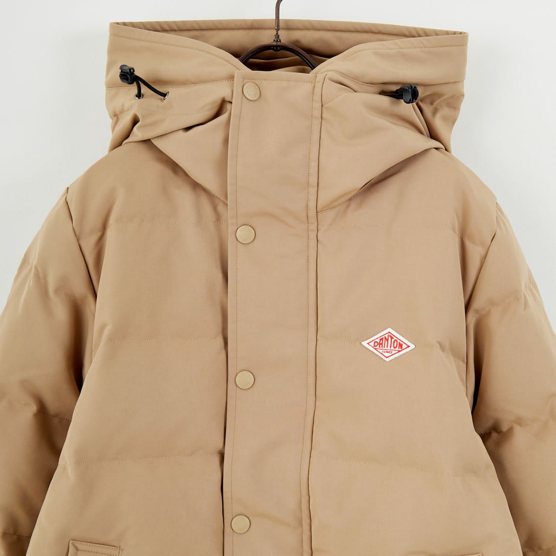 DANTON [ダントン] ショート丈 タッサーダウンジャケット [DT-A0007TPR] LT.BEIGE