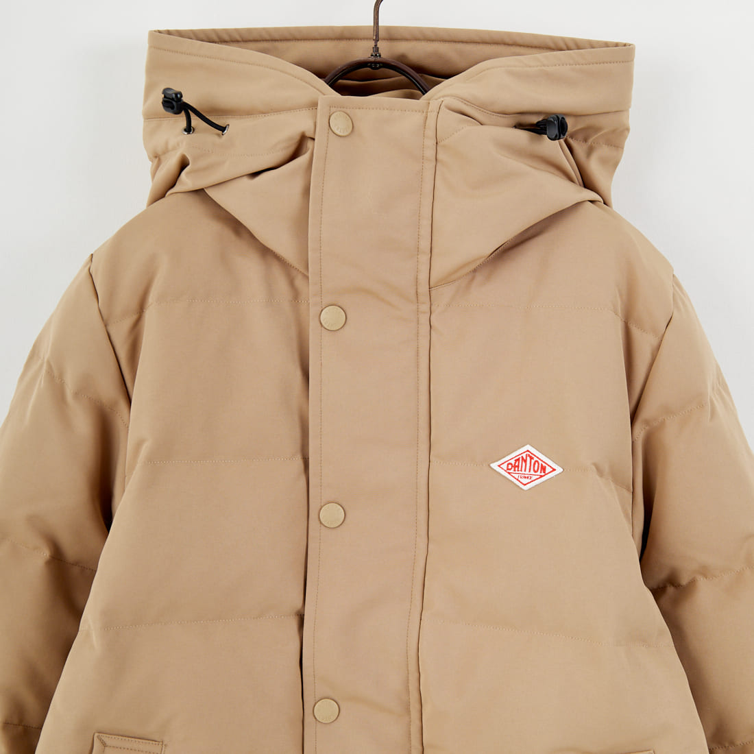 DANTON [ダントン] ショート丈 タッサーダウンジャケット [DT-A0007TPR] LT.BEIGE