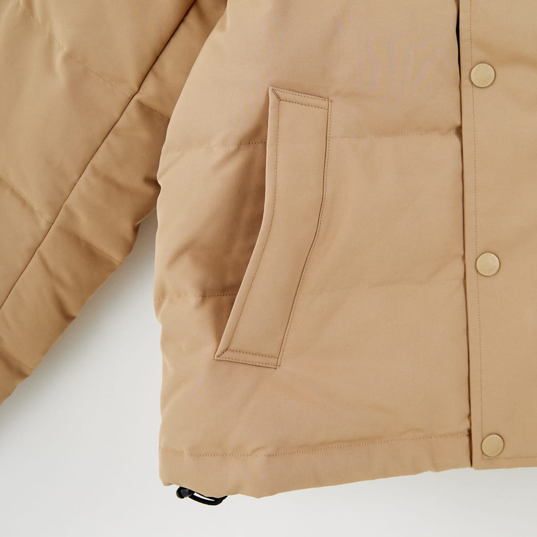 DANTON [ダントン] ショート丈 タッサーダウンジャケット [DT-A0007TPR] LT.BEIGE