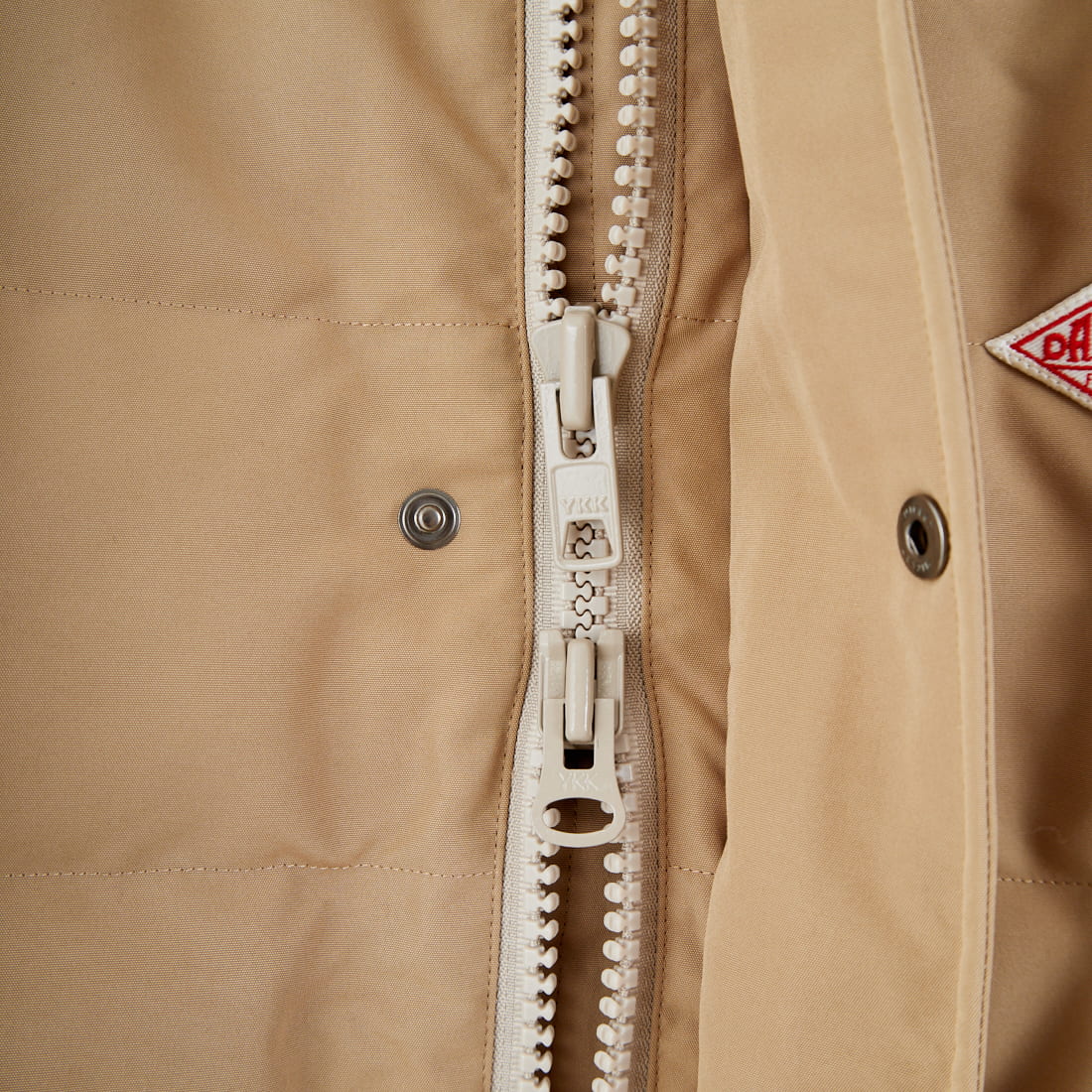 DANTON [ダントン] ショート丈 タッサーダウンジャケット [DT-A0007TPR] LT.BEIGE