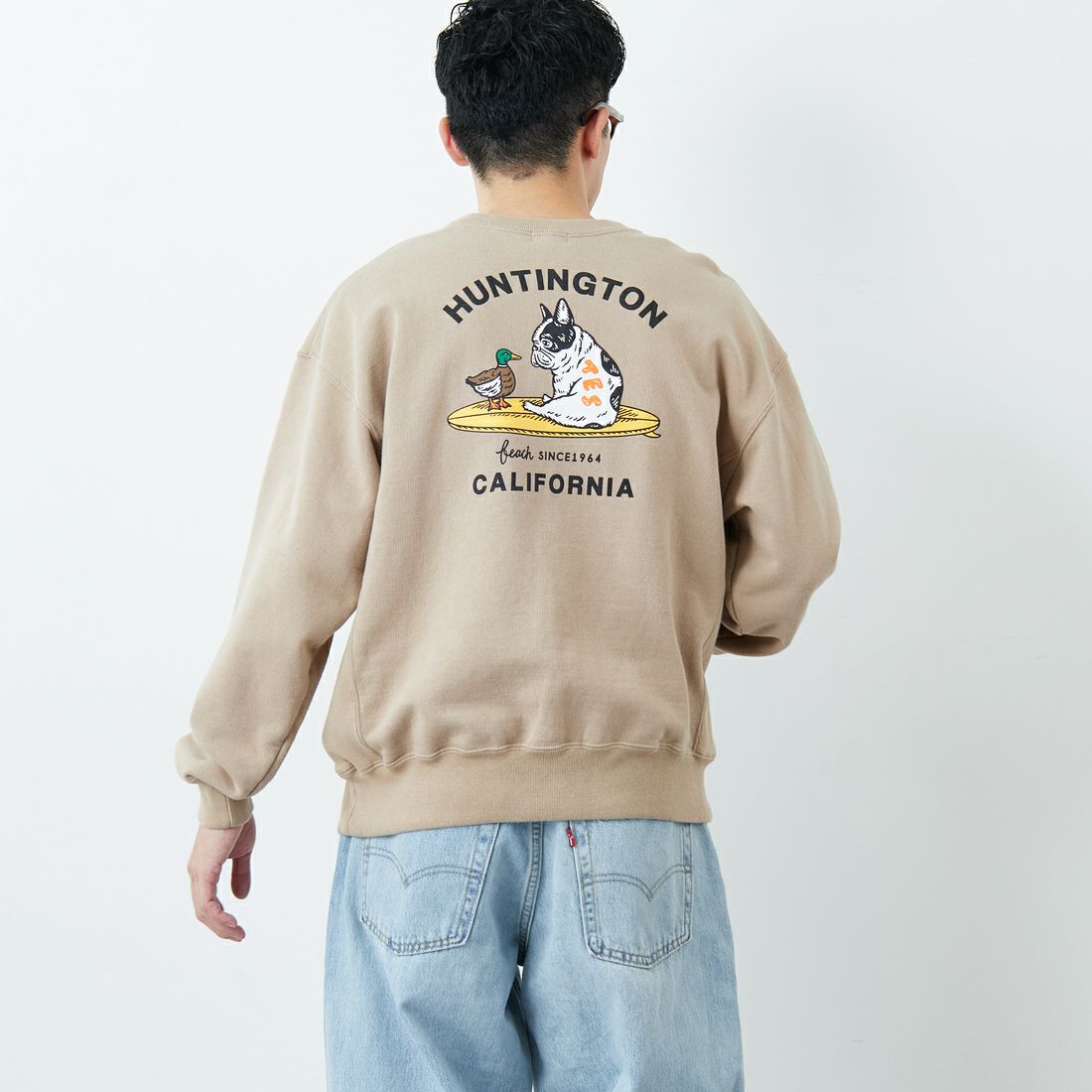 BEIGE&&モデル身長：168cm 着用サイズ：M&&