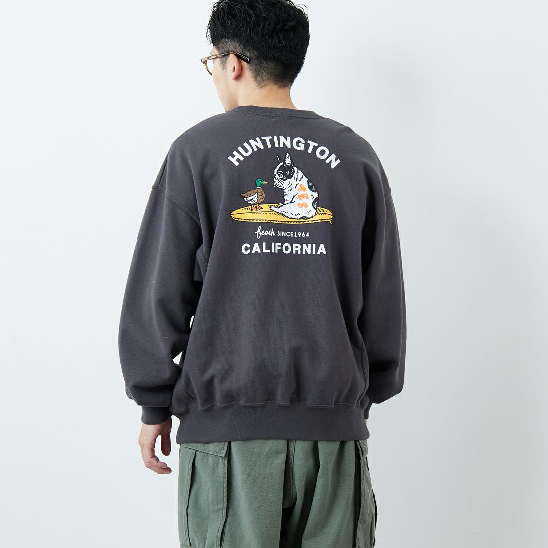 CHARCOAL&&モデル身長：168cm 着用サイズ：L&&