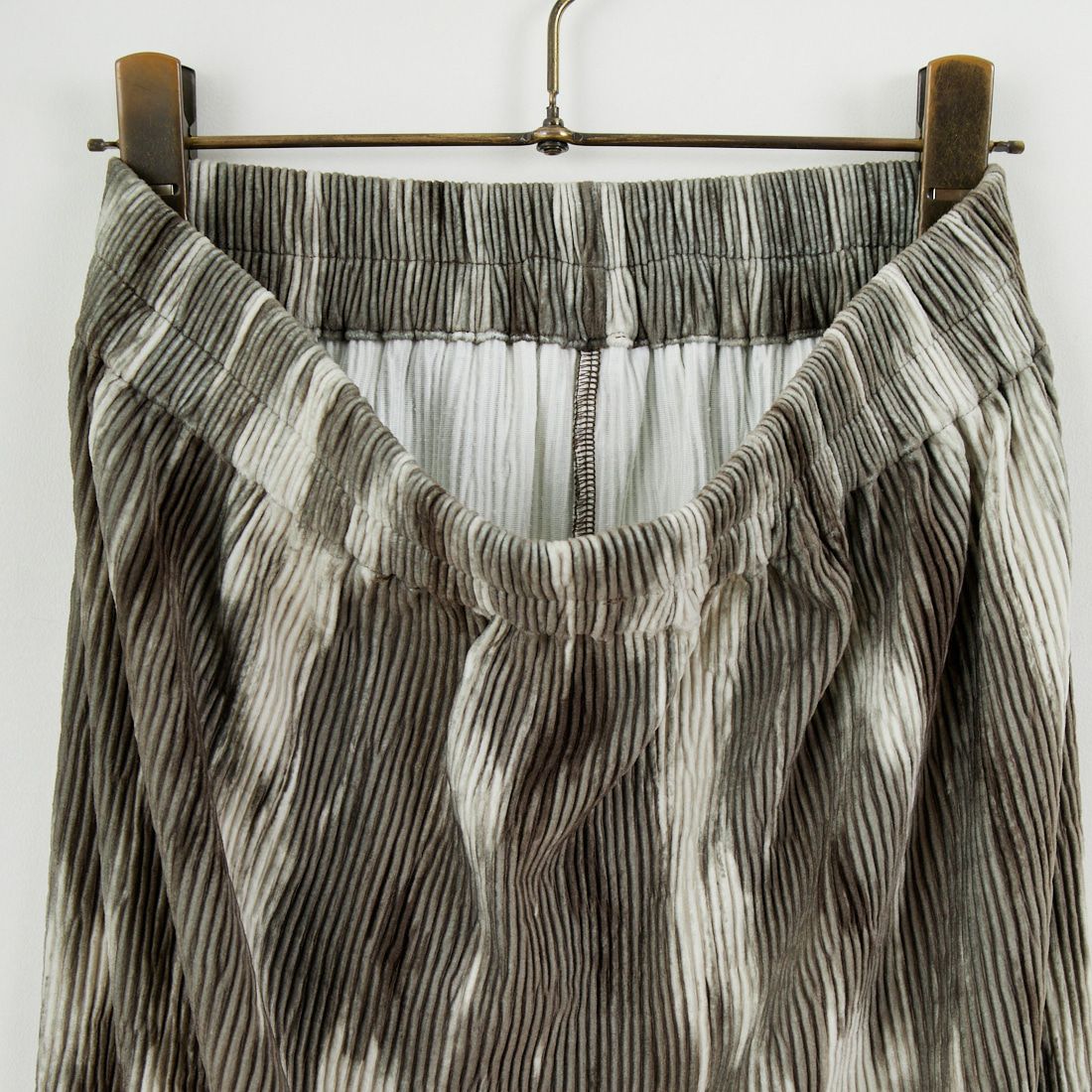 Jf Ready Made [ジェイエフレディメイド] プリーツ加工プリントスカート [04297-JK] BROWN