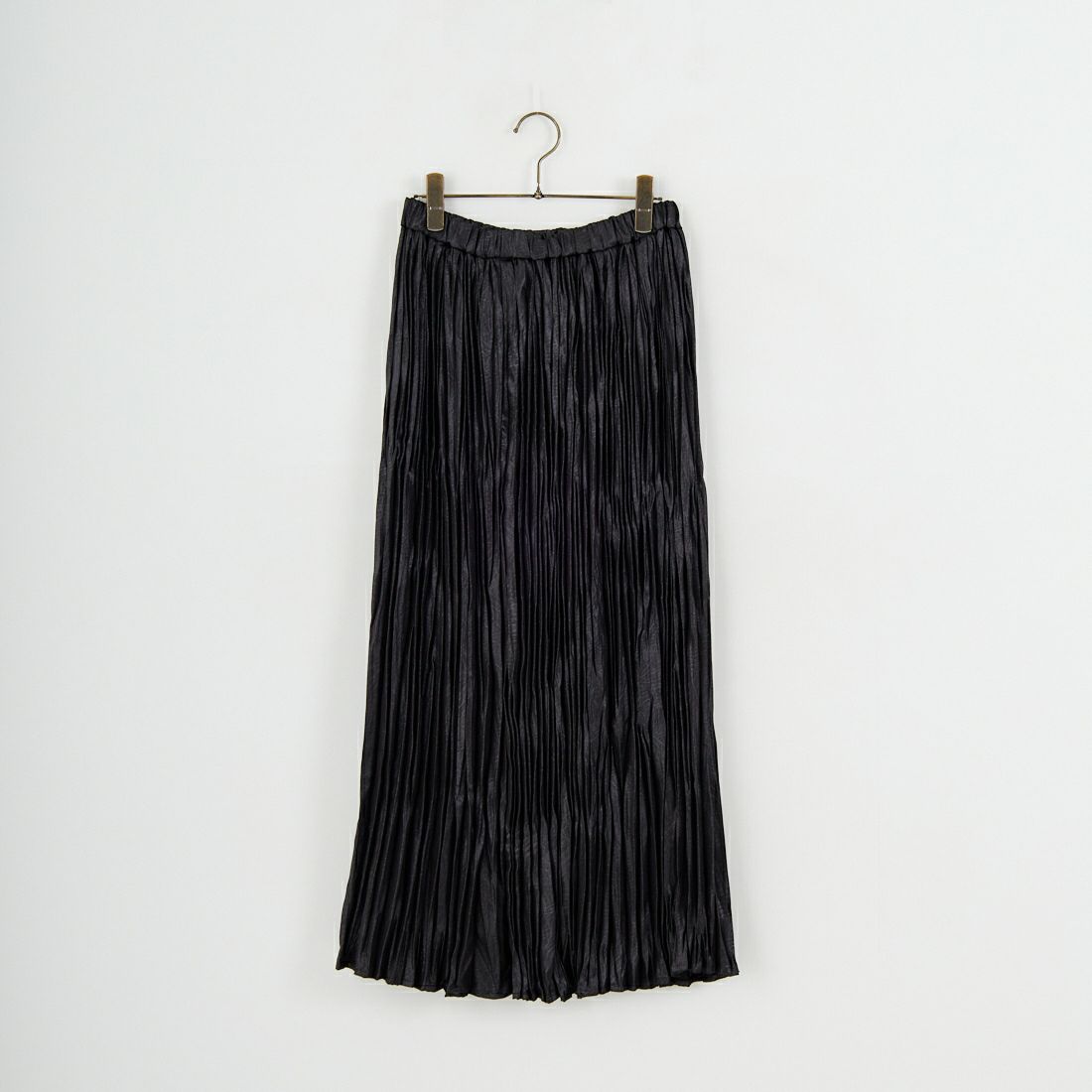 Jf Ready Made [ジェイエフレディメイド] チンツ風フェイクレザースカート [755693] 03 ﾌﾞﾗｯｸ