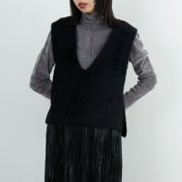 ﾌﾞﾗｯｸ&&モデル身長：162cm 着用サイズ：F&&