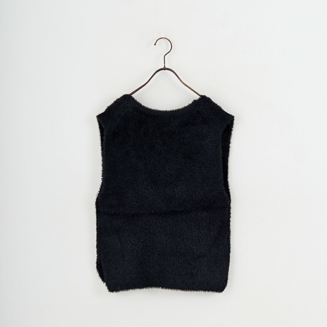 Jeans Factory Clothes [ジーンズファクトリークローズ] ラメシャギーベスト [11256834] ﾌﾞﾗｯｸ