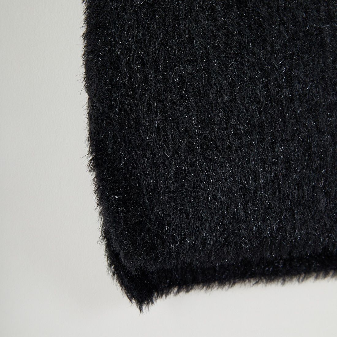 Jeans Factory Clothes [ジーンズファクトリークローズ] ラメシャギーベスト [11256834] ﾌﾞﾗｯｸ