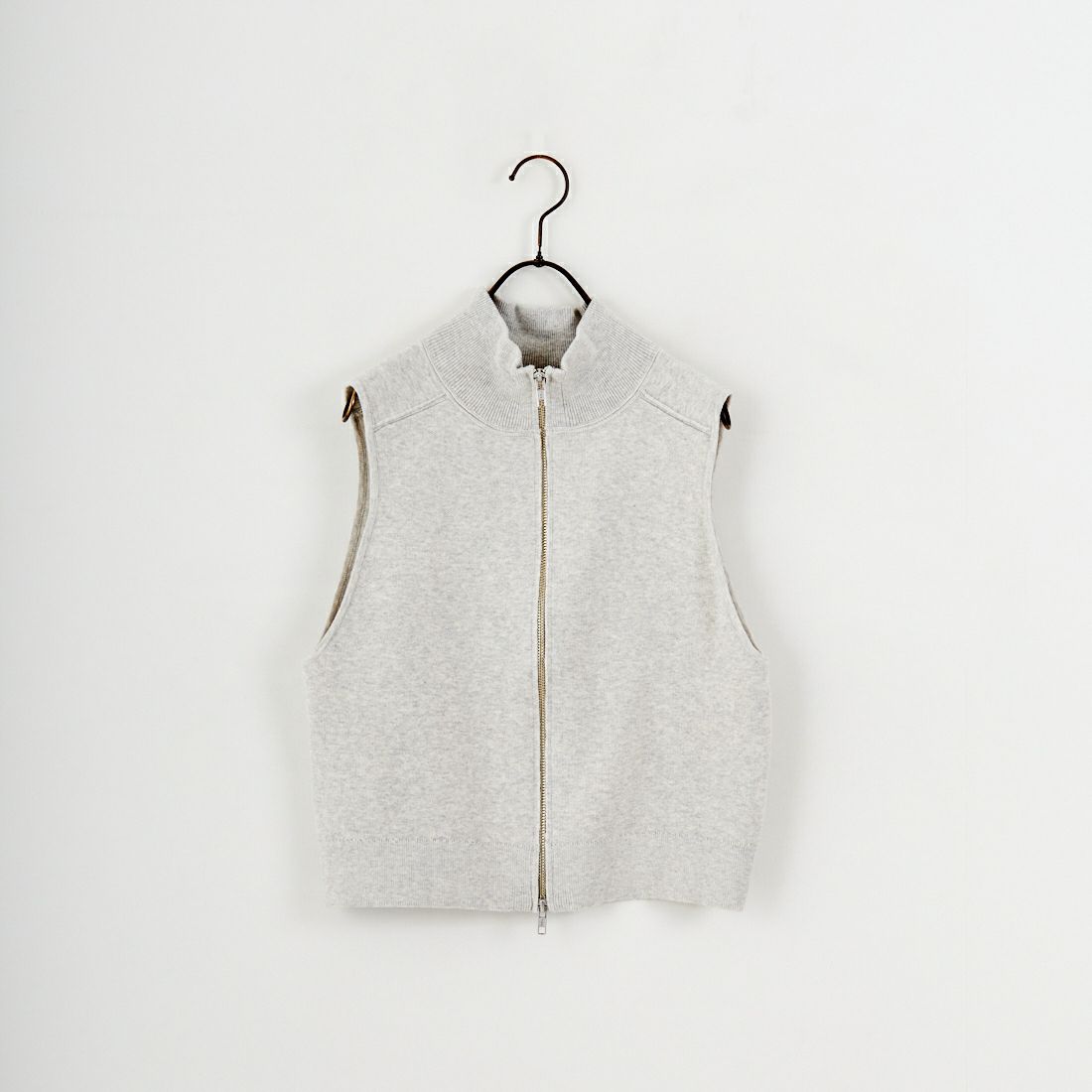 Jf Ready Made [ジェイエフレディメイド] ハイネックベスト [12580-MY] TOP GRAY