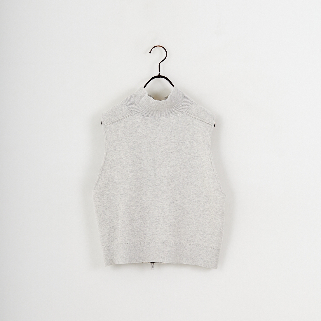 Jf Ready Made [ジェイエフレディメイド] ハイネックベスト [12580-MY] TOP GRAY