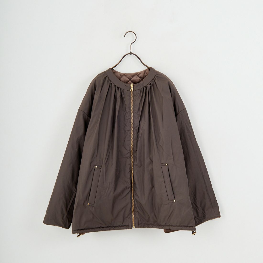 Jeans Factory Clothes [ジーンズファクトリークローズ] リバーシブルベロアキルトジャケット [785741] 66 ﾓｶ