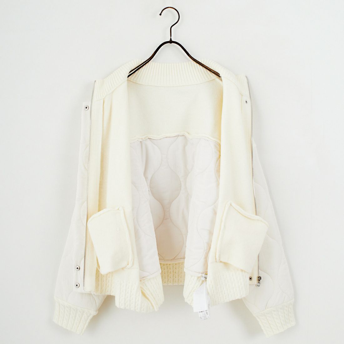 Jf Ready Made [ジェイエフレディメイド] LFY-1 キルティングニットブルゾン [958-14132] ｵﾌ