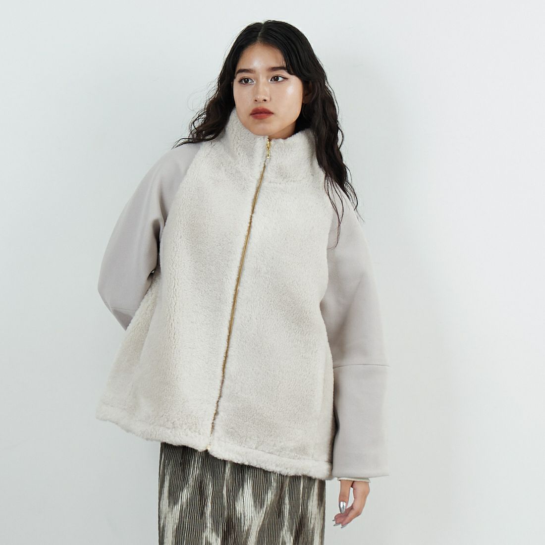 11 Lｸﾞﾚｰ&&モデル身長：162cm 着用サイズ：F&&