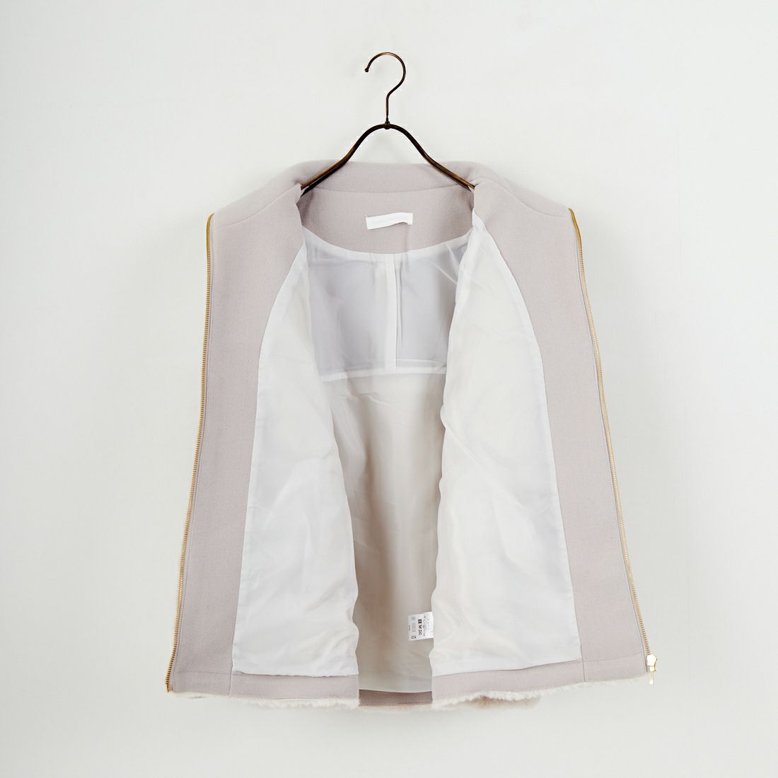 Jeans Factory Clothes [ジーンズファクトリークローズ] ボアウール切替コート [785749] 11 Lｸﾞﾚｰ