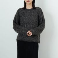 ﾁｬｺｰﾙｸﾞﾚｰ&&モデル身長：162cm 着用サイズ：F&&