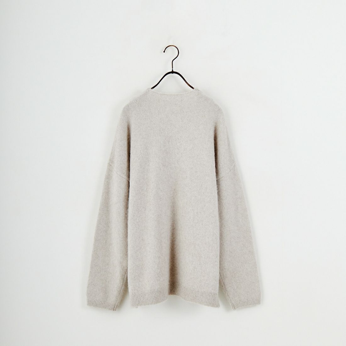 Jeans Factory Clothes [ジーンズファクトリークローズ] 深Vネックフォックスニットプルオーバー [25010100] L.GRY