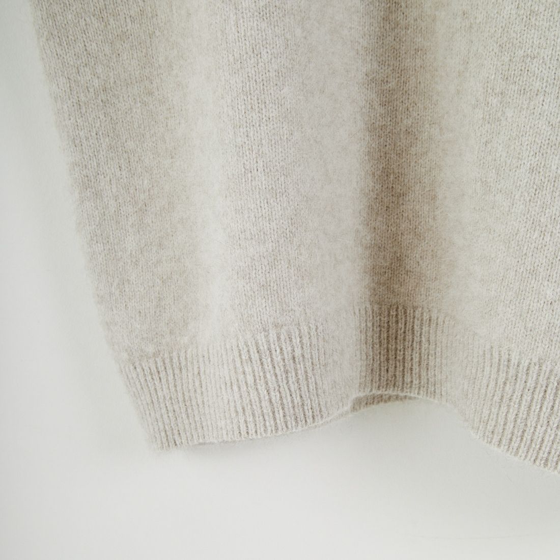 Jeans Factory Clothes [ジーンズファクトリークローズ] 深Vネックフォックスニットプルオーバー [25010100] L.GRY