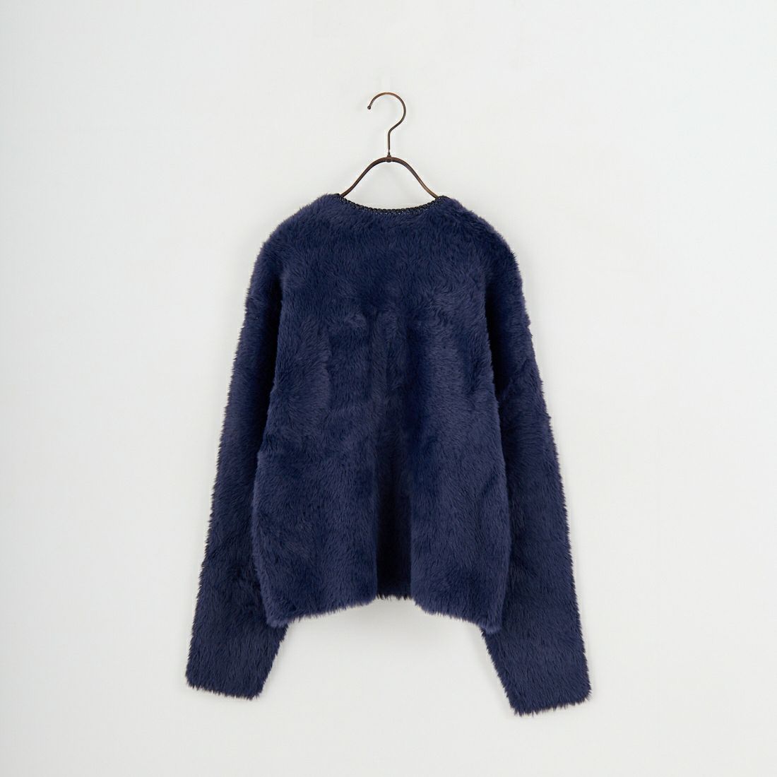 Jf Ready Made [ジェイエフレディメイド] フォックスタッチニットカーディガン [735811] 83 ﾈｲﾋﾞｰ