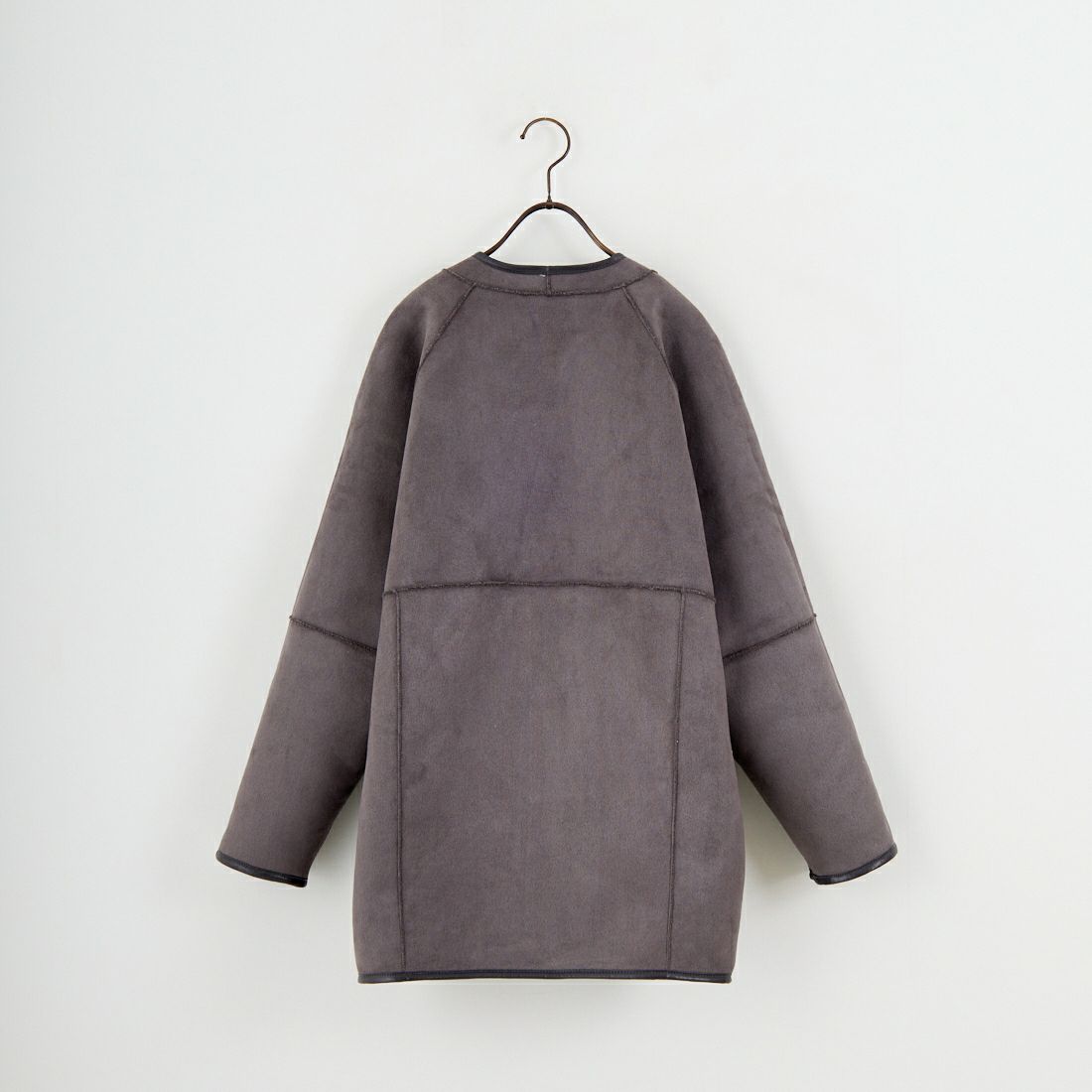 Jeans Factory Clothes [ジーンズファクトリークローズ] ボアスエードリバーシブルコート [275-38775] 08 ﾁｬｺｰﾙ