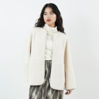 950 IVORY&&モデル身長：162cm 着用サイズ：F&&