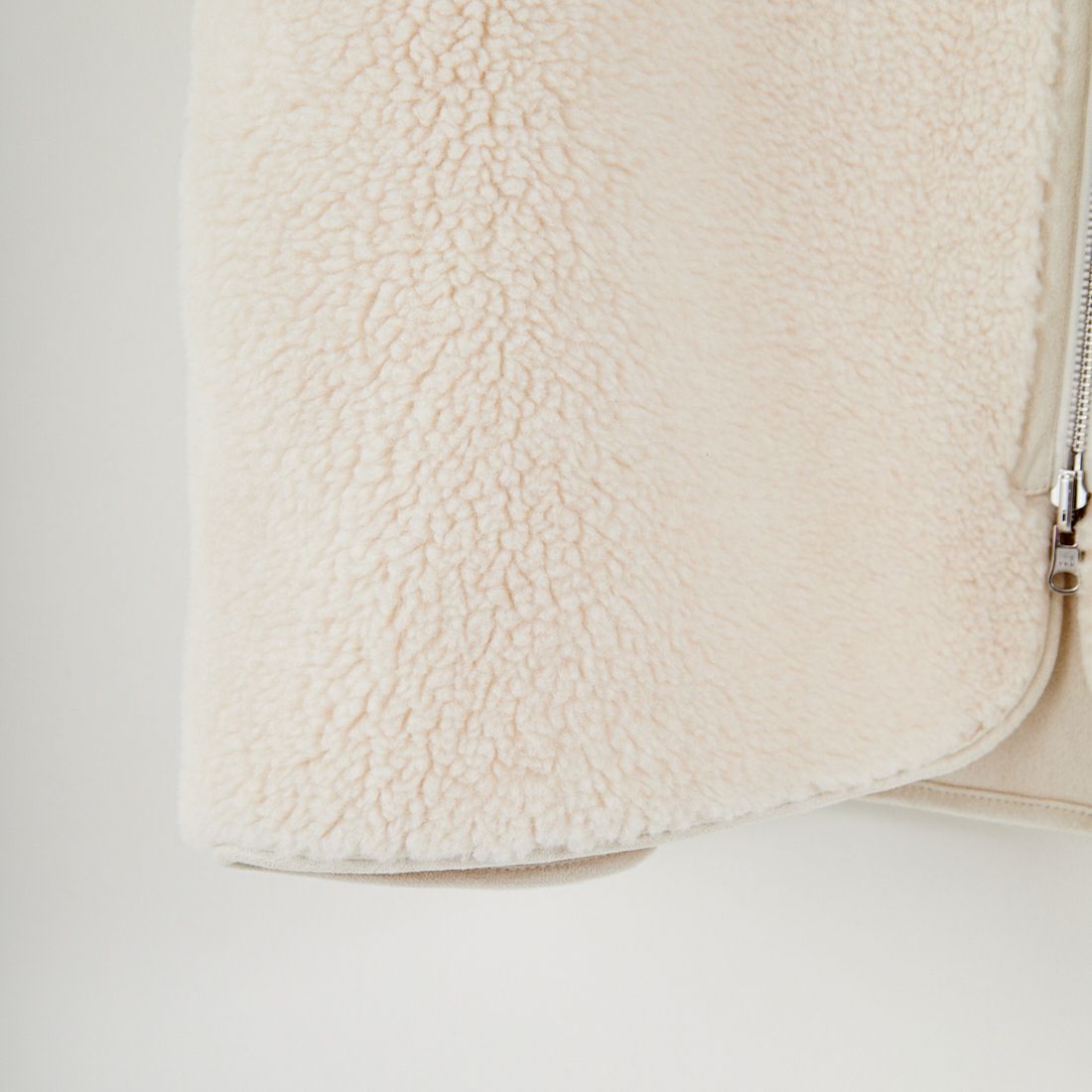 Jeans Factory Clothes [ジーンズファクトリークローズ] リバーシブルボアショートコート [4110101] 950 IVORY