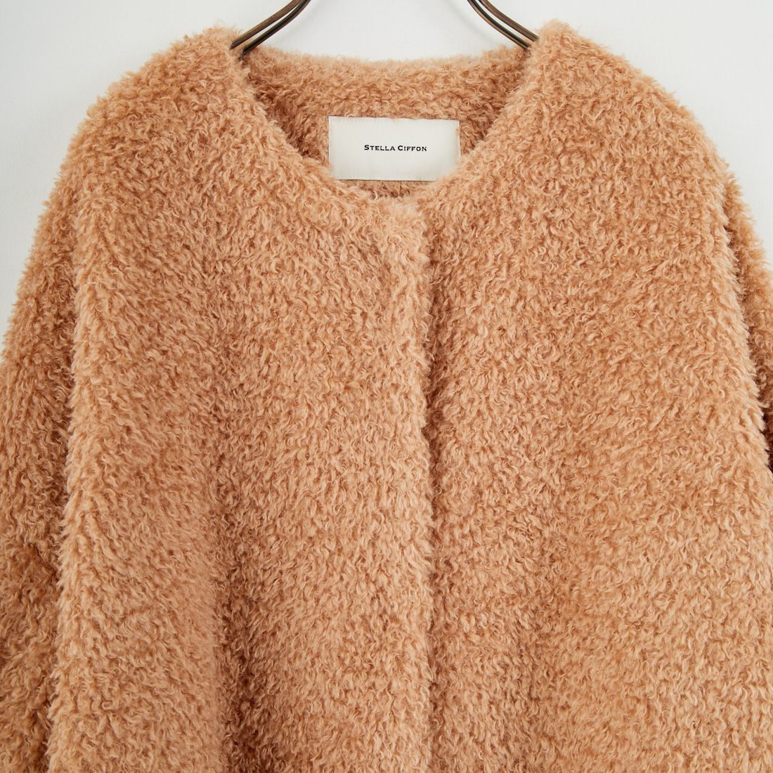 STELLA CIFFON [ステラシフォン] ダブルフェイスボアコート [ST4-26104] 60 BEIGE