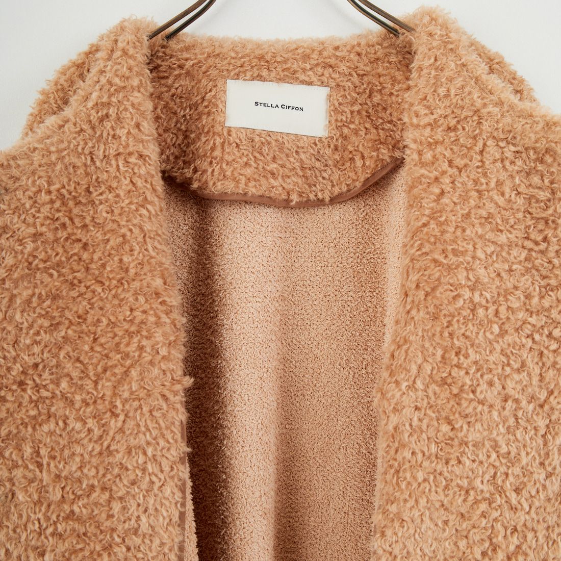 STELLA CIFFON [ステラシフォン] ダブルフェイスボアコート [ST4-26104] 60 BEIGE
