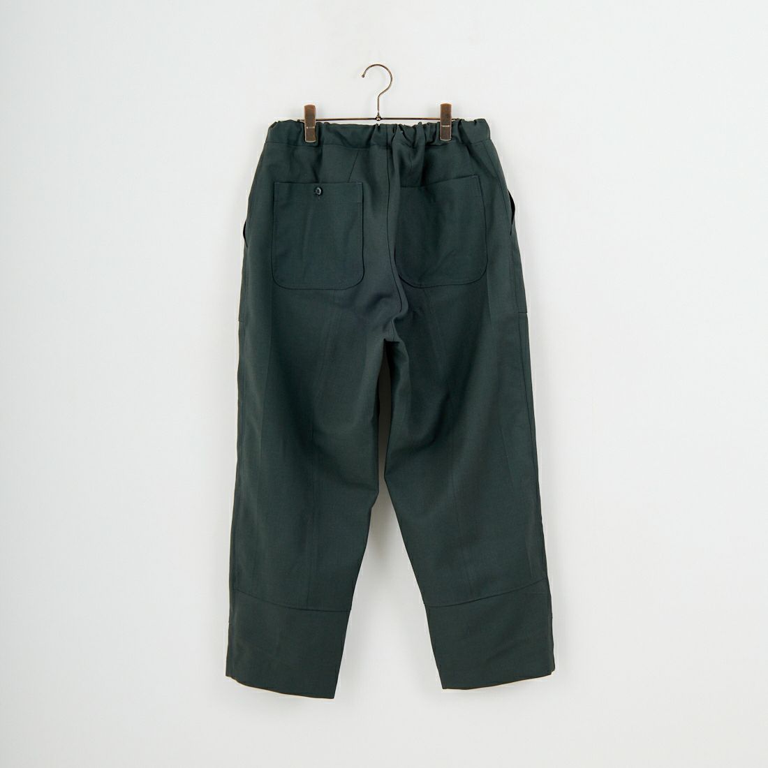 ODDMENT [オッドメント] ウールドレスリメイクパンツ [WOOL-DRESS-RE-PANTS] D.GREY