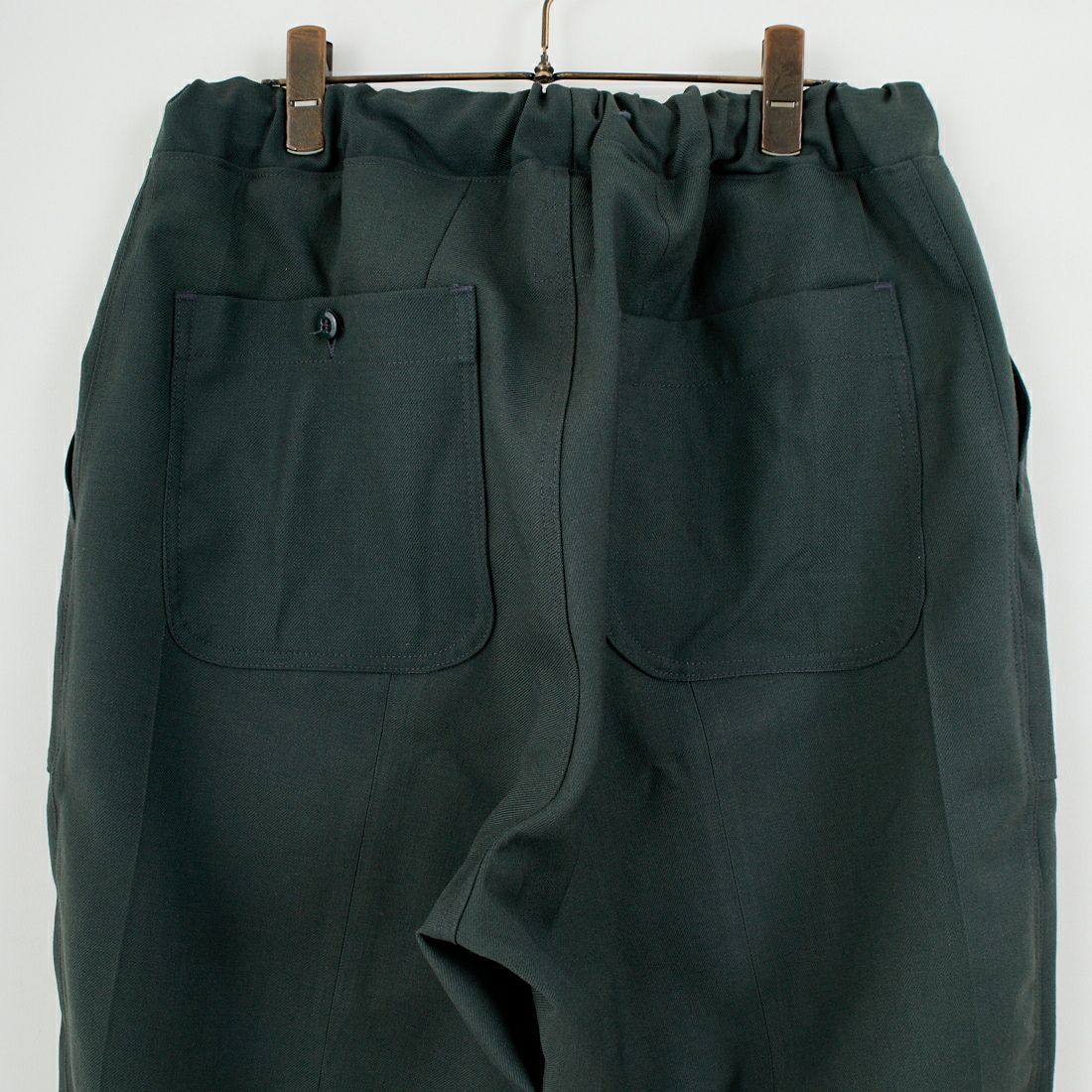 ODDMENT [オッドメント] ウールドレスリメイクパンツ [WOOL-DRESS-RE-PANTS] D.GREY