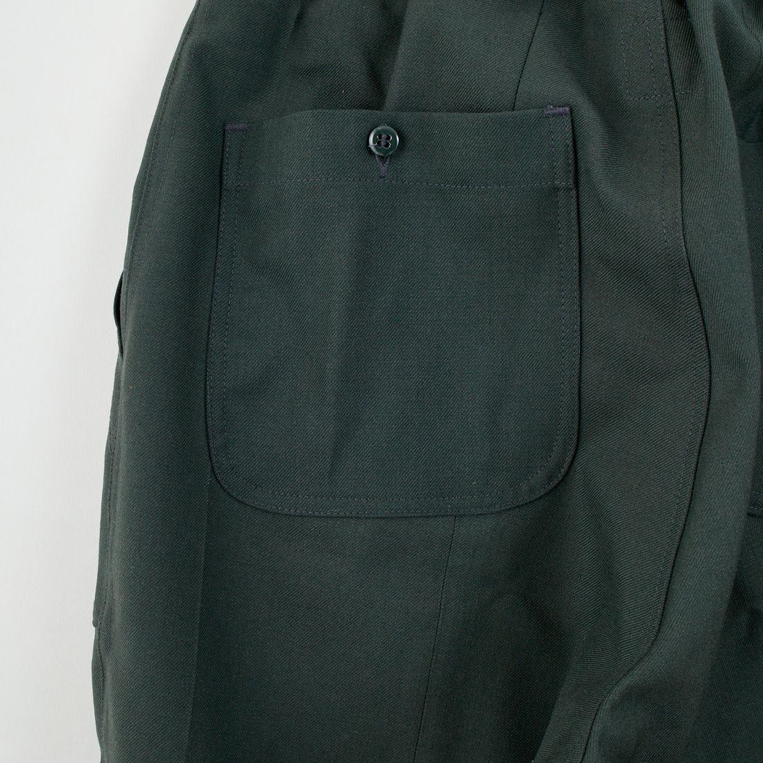 ODDMENT [オッドメント] ウールドレスリメイクパンツ [WOOL-DRESS-RE-PANTS] D.GREY