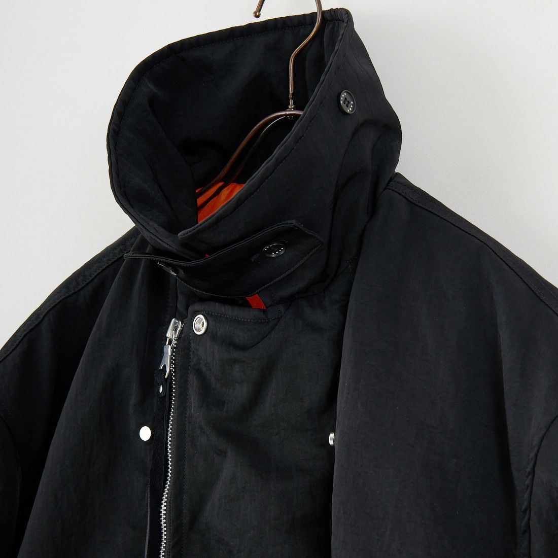 Name. [ネーム] ナイロン MK3ジャケット [NMJK-026] BLACK