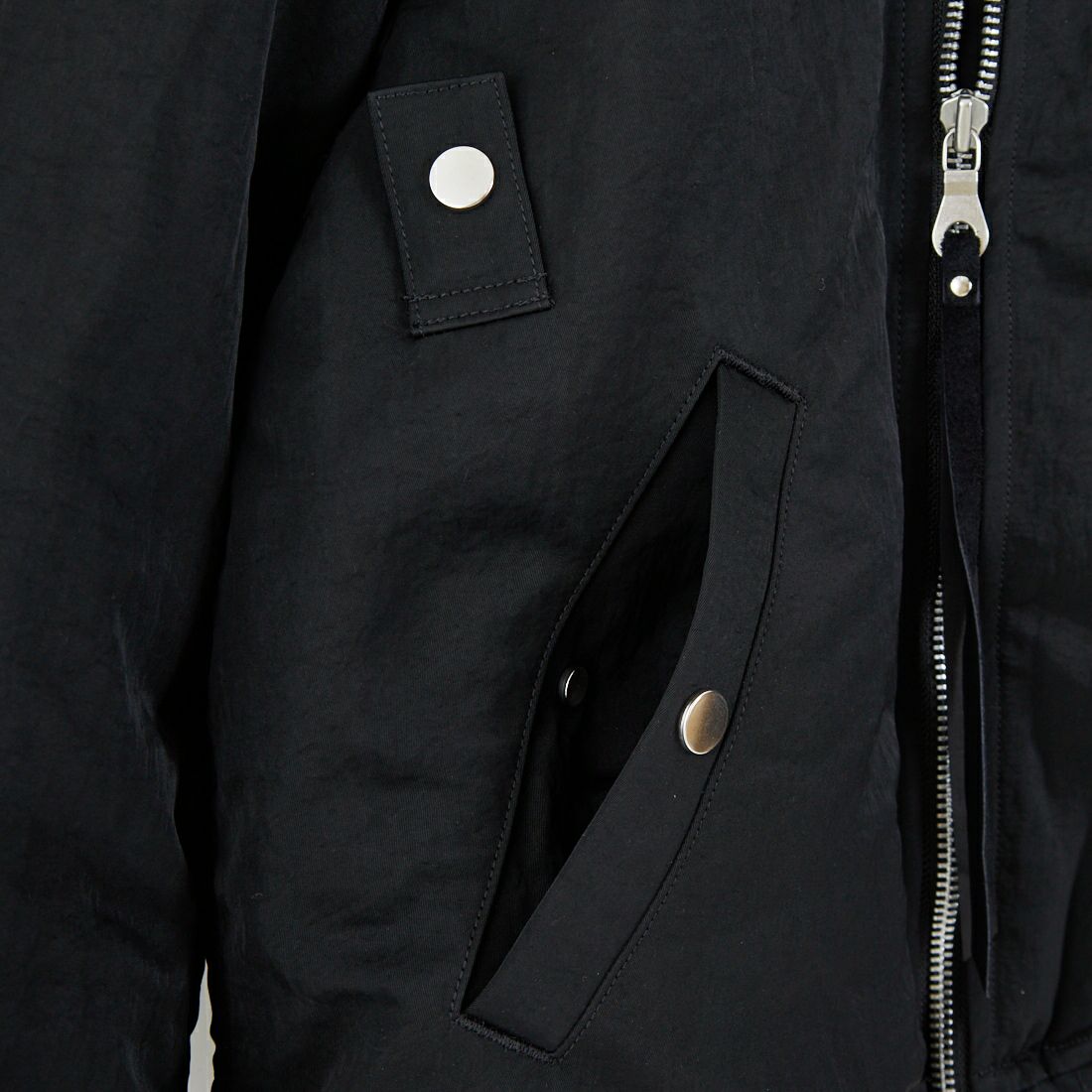 Name. [ネーム] ナイロン MK3ジャケット [NMJK-026] BLACK
