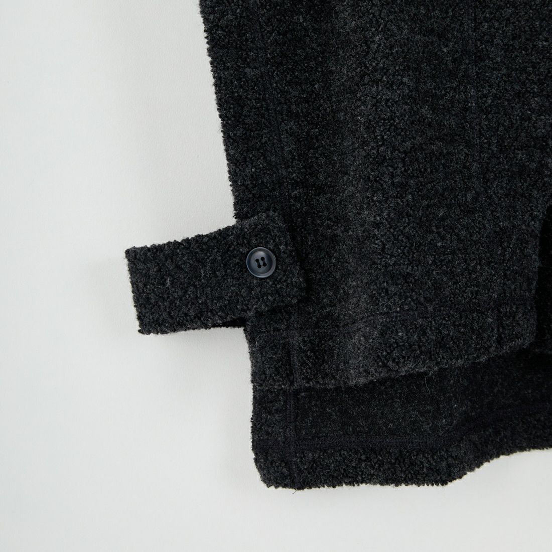 tumugu: [ツムグ] シープパイルベスト [TC25318] 88 CHARCOA