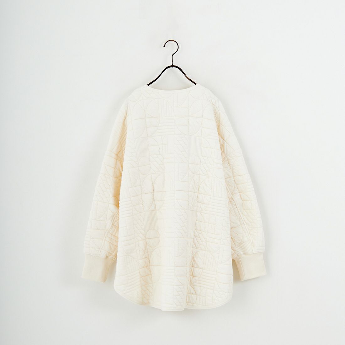 tumugu: [ツムグ] 幾何学キルティングジャケット [TC25404] 06 KINARI