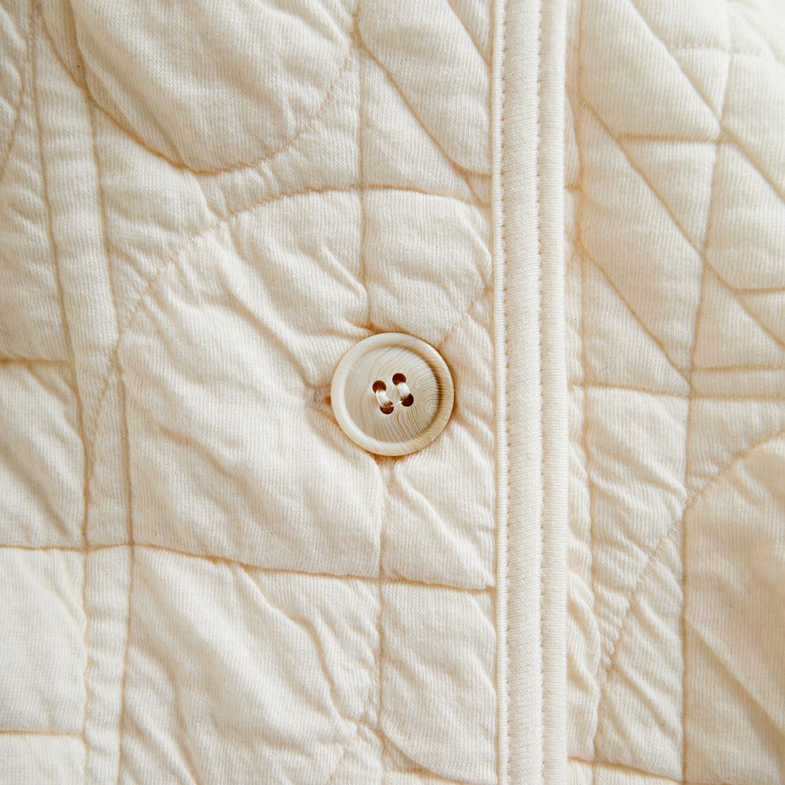 tumugu: [ツムグ] 幾何学キルティングジャケット [TC25404] 06 KINARI