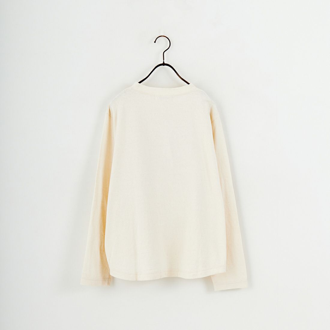 tumugu: [ツムグ] ラフィ天竺 長袖プリントTシャツ [TC25401] 06 KINARI