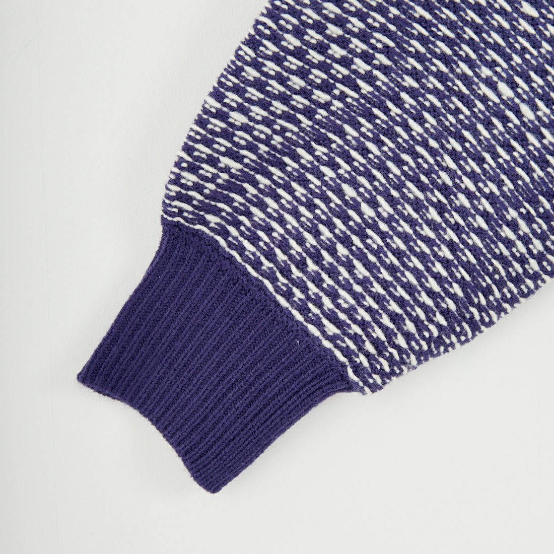 Jf Ready Made [ジェイエフレディメイド] ジャガードニットクルーネックプルオーバー [3109207] 569 ﾌﾞﾙｰ