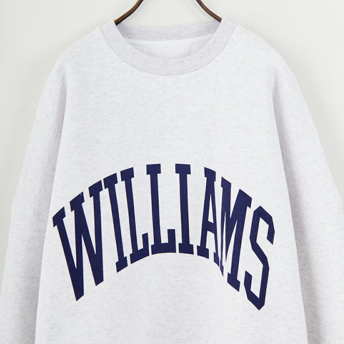 MICA&DEAL [マイカアンドディール] WILLIAMS 裏毛プルオーバー [0125409334] L/GRAY