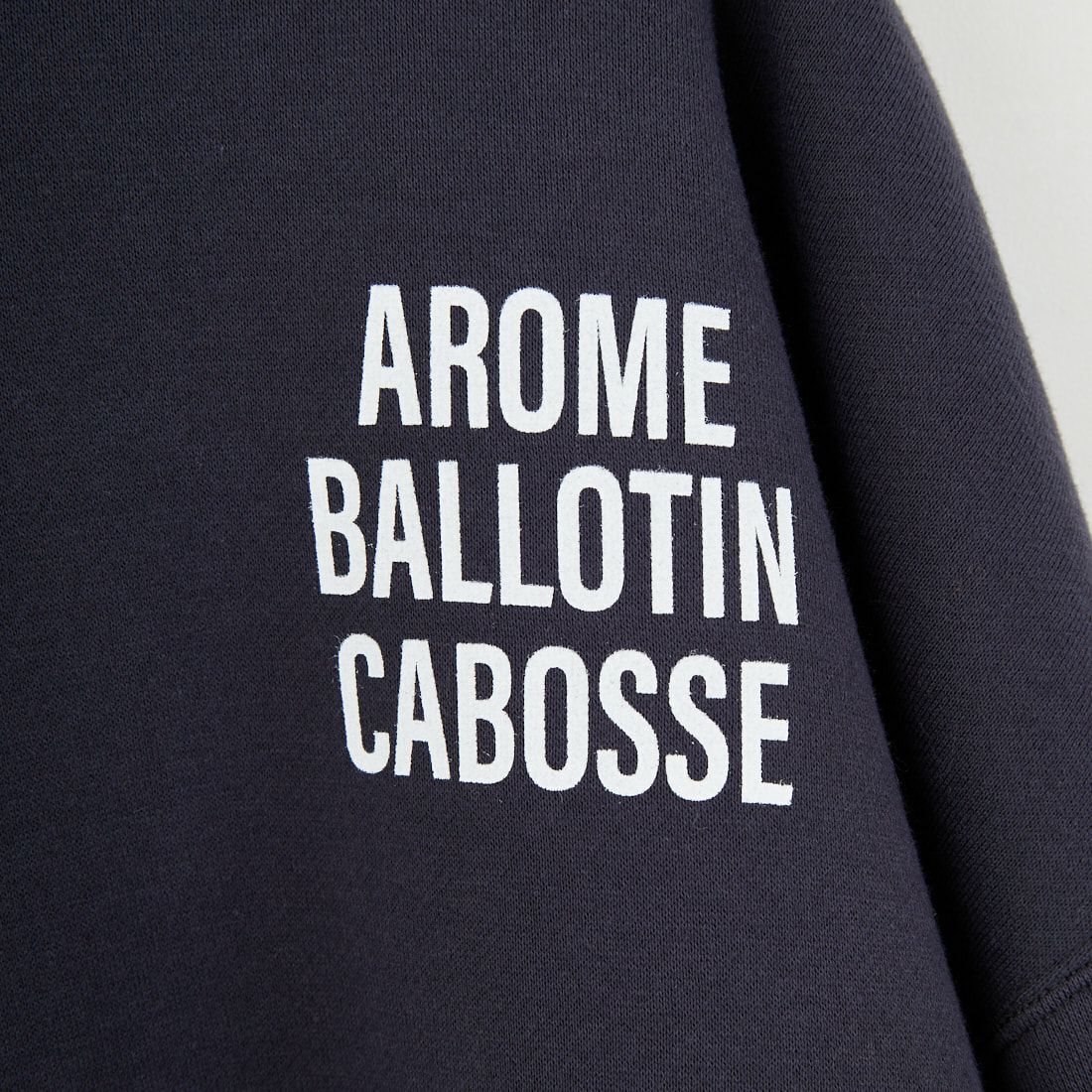 MICA&DEAL [マイカアンドディール] ビックフードプルオーバー [0125409335] CHARCOAL